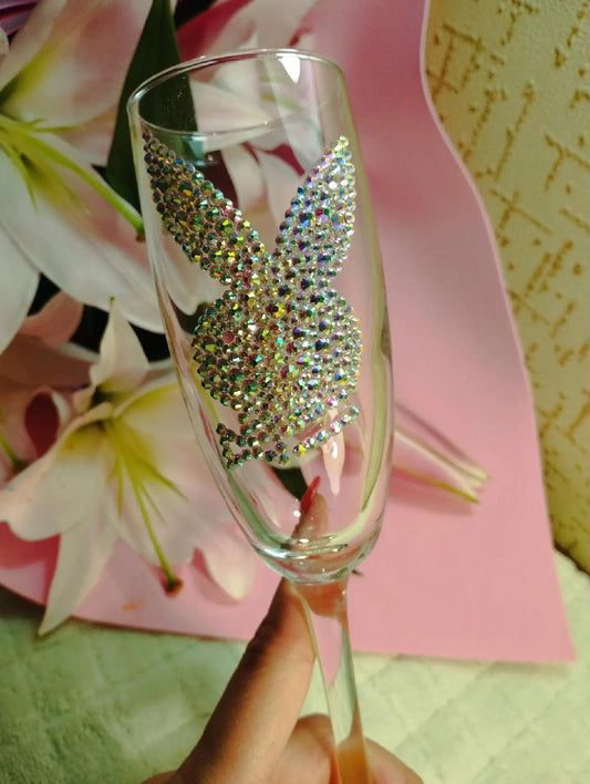 Copas de Brindis ✨ Personalizado Brillantes Swarovski