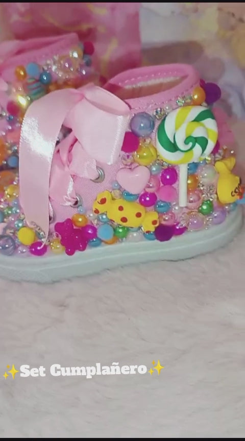 Zapatitos Victoria: Set Cumpleañero Personalizado✨